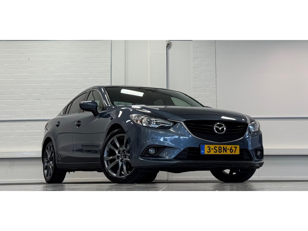 Mazda 6 2.0 HP GT-M Lerenbekleding Trekhaak Nieuwe remmen Mooi! 53500556-0.jpg | van den Boog Automotive